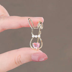 BOYI Minimally Designed cat Eye Stone Anti Glare Needle Buckle Pin for Both Men and Women Accessories