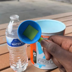 Measuring Scoop Funnel Water Bottle Slideable Leak Proof Scoop Powder Scoop Mess Free Measuring Funnel