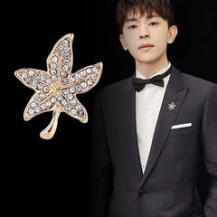 BOYI Minimally Designed cat Eye Stone Anti Glare Needle Buckle Pin for Both Men and Women Accessories