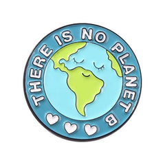 Custom Horror Earth Pin Cast Brooch Home Decoration Travel Prayer Graduation Easter Halloween Christmas National Day Advertising