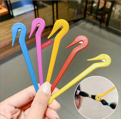 Elastic Hair Bands Remover Cutter Pain Free Remover Tools  for Women Girls Disposable Rubber Hair Tie Remover Styling Accessory