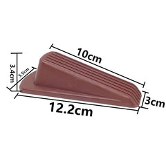 Premium Custom Rubber Door Stoppers Heavy Duty Anti-Slip Non-Scratching Wedge for Kitchen Bathroom Magnetic Bottom Doorstop Tile