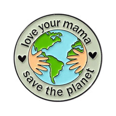 Custom Horror Earth Pin Cast Brooch Home Decoration Travel Prayer Graduation Easter Halloween Christmas National Day Advertising