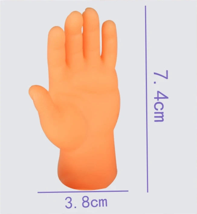Teasing Cat Finger Set Toy Pet Finger Gloves Funny Hands Massage Tool Finger Silicone Glove