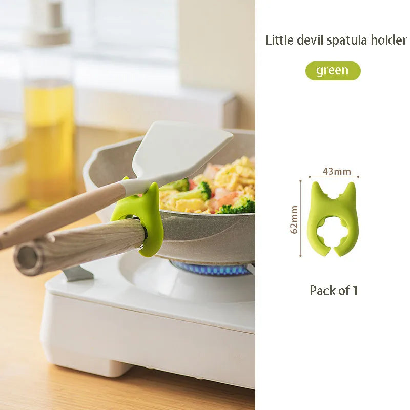 Promotional Price Wholesale Mini Kitchen Plastic Spoon Support Supplies Storage Utensils for Convenience