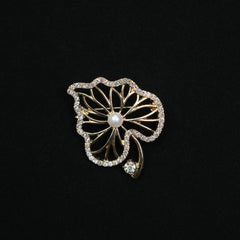 Fashion cross-border brooch, high-end female anti-light pin buckle, alloy rhinestone brooch, high-end niche jewelry wholesale
