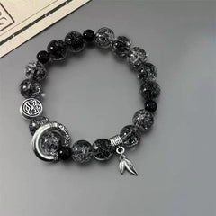 [Xuanmo Candle Dragon] Fuyuan Bracelet New Chinese Panlong Glazed Beaded Handmade Original Male and Female Couples Bracelet Tide