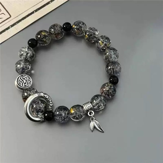 [Xuanmo Candle Dragon] Fuyuan Bracelet New Chinese Panlong Glazed Beaded Handmade Original Male and Female Couples Bracelet Tide