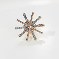 New simple anti-light opal brooch female four-leaf clover pin fixed clothes accessories manufacturer spot