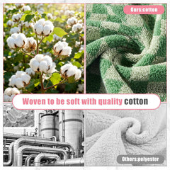 5 Pack Cotton Hand Towels, Checkered Pattern, Multi-Color, 13 x 29 Inches, Quick Drying, Modern Style, Soft and Absorbent for Bathroom, Kitchen, Gym, Spa