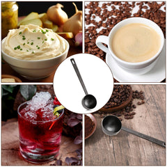 1 Pcs Coffee Scoop, 2 Tbsp Stainless Steel Measuring Spoon for Ground Coffee, Compact Design, Dishwasher Safe, Send Goods from Local Warehouse