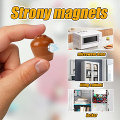 Cute mini Vase Fridge Magnets, 3D Resin vase Refrigerator Magnets, Shatterproof Multifunctional and Fun Fridge Accessories for Decoration in Kitchens, Offices, Or Magnetic Surfaces（8pcs））