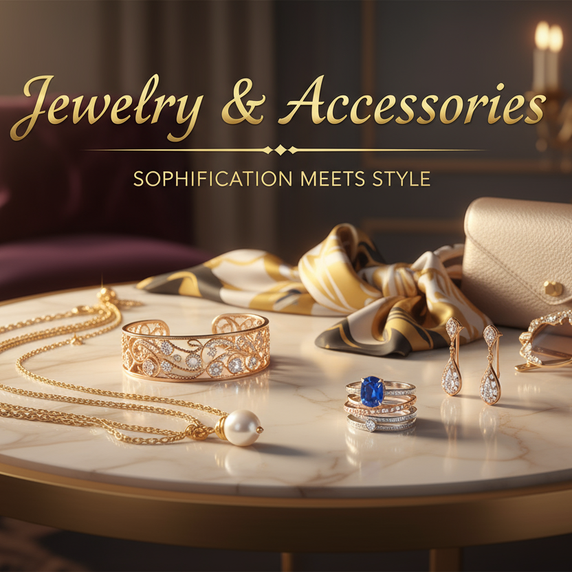 Jewelry & Accessories宣传海报