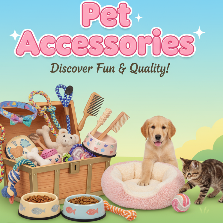 Pet Accessories宣传海报